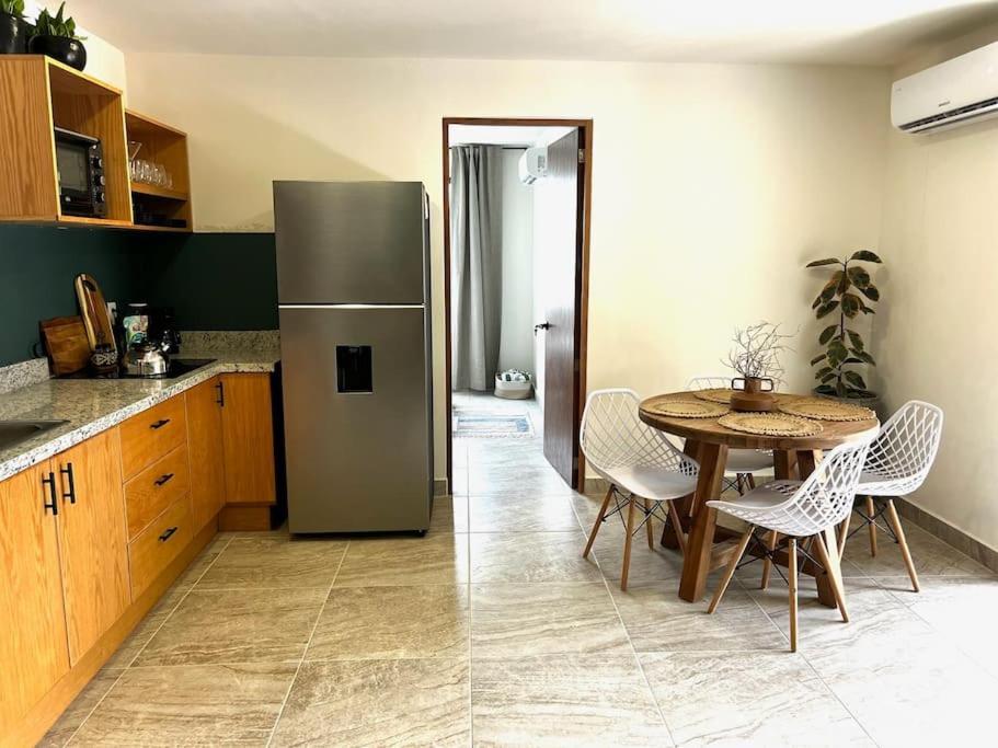 Cozy Apartment With Pool In Bacalar Center Exterior photo