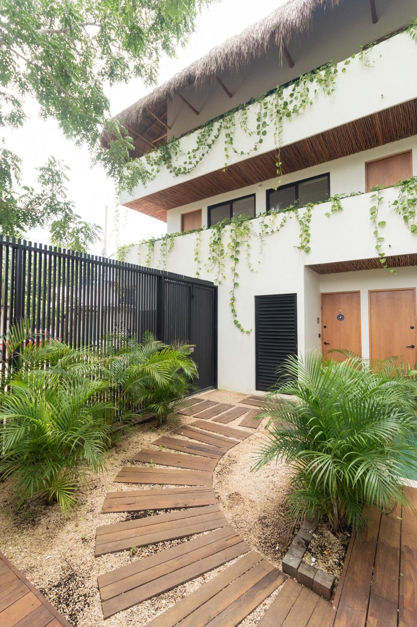 Cozy Apartment With Pool In Bacalar Center Exterior photo