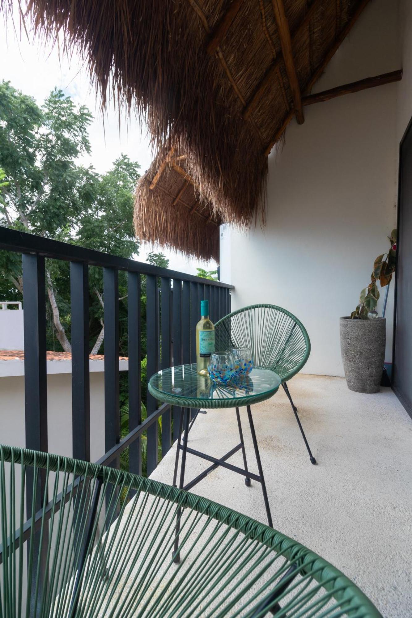 Cozy Apartment With Pool In Bacalar Center Exterior photo