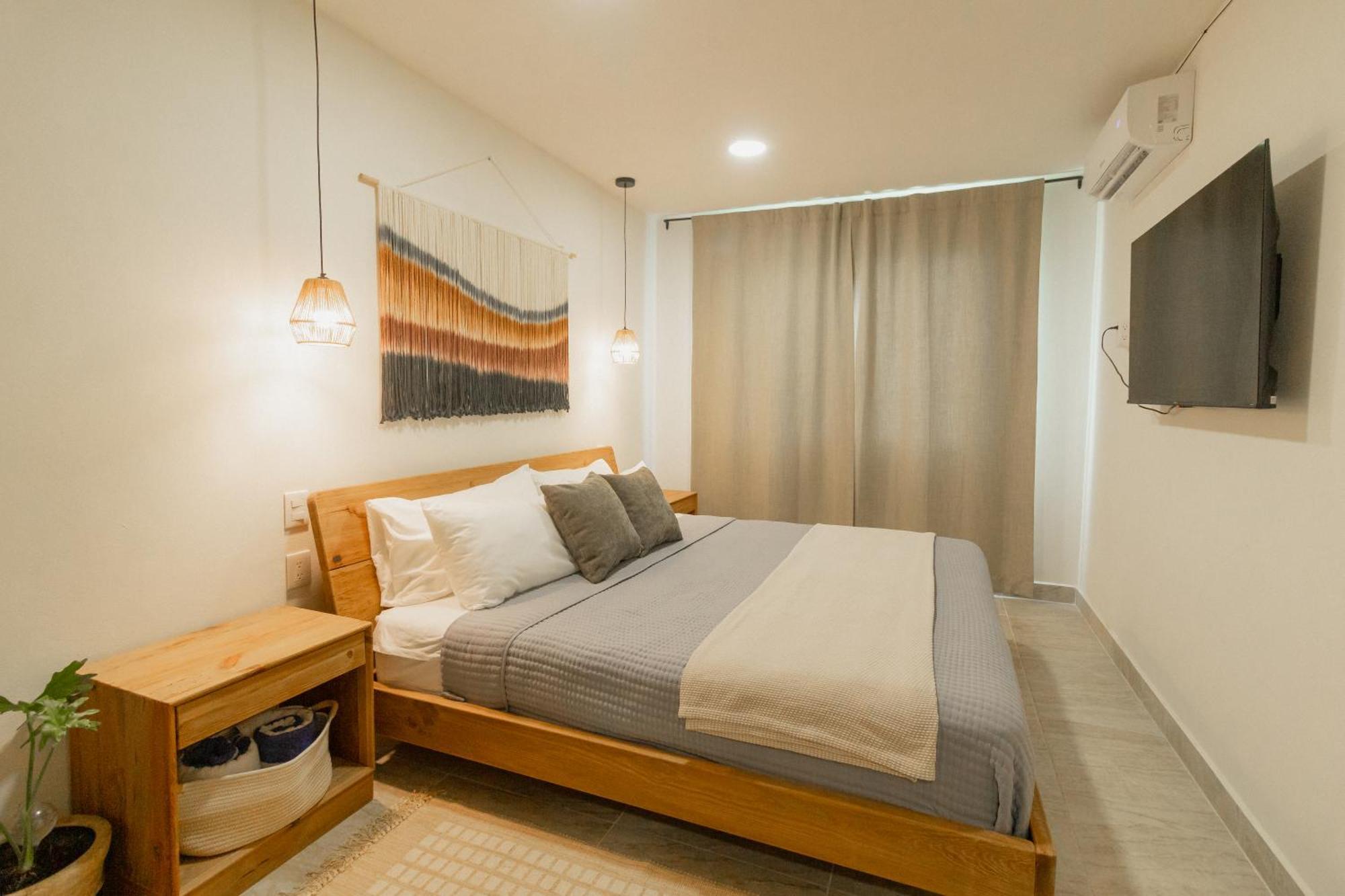 Cozy Apartment With Pool In Bacalar Center Exterior photo